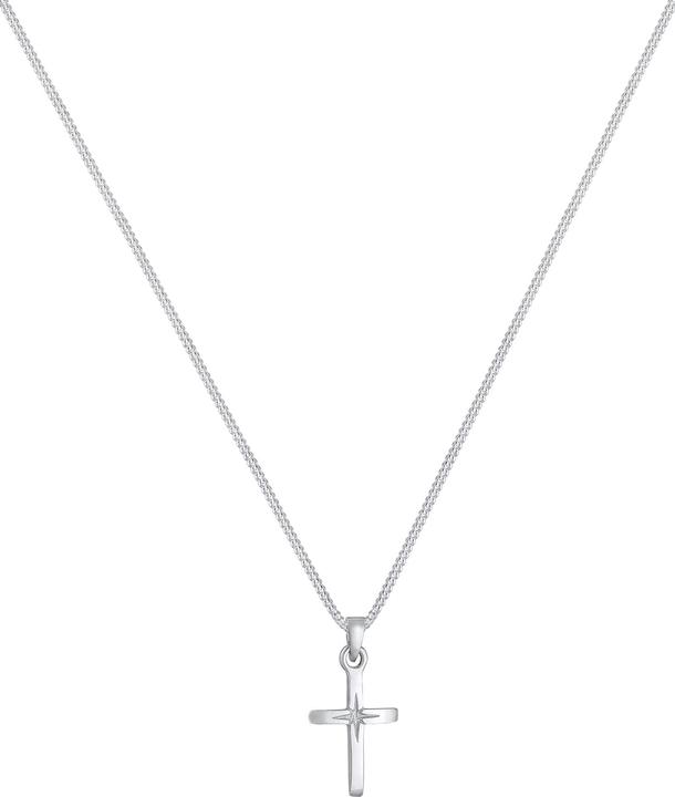 Immagine prodotto Elli Collana Croce Simbolo Ciondolo Religione Argento 925 (Argento 925, 45 cm)