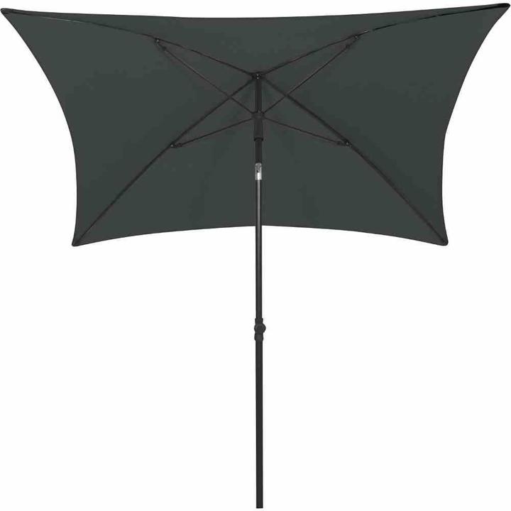 Actual product image Siena Garden City Centre Pole Umbrella anthracite/grey 18 (1.80 m)