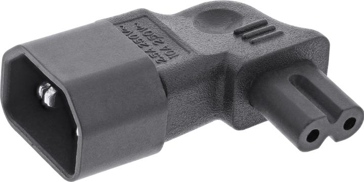 Image du produit InLine Adaptateur secteur IEC 60320 C14 / C7 (C14, C14)