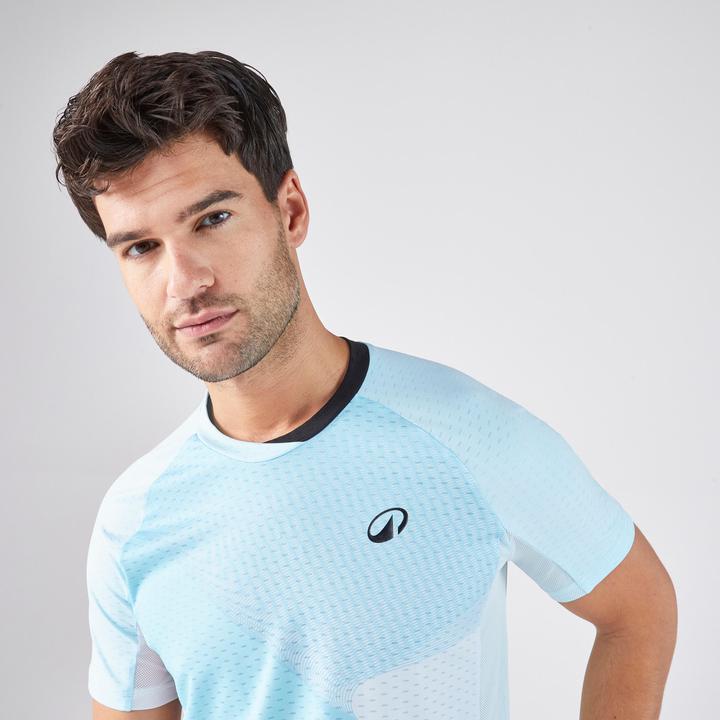 Actual product image Kuikma Herren Padel T-Shirt technisch - 900 hellblau (L)