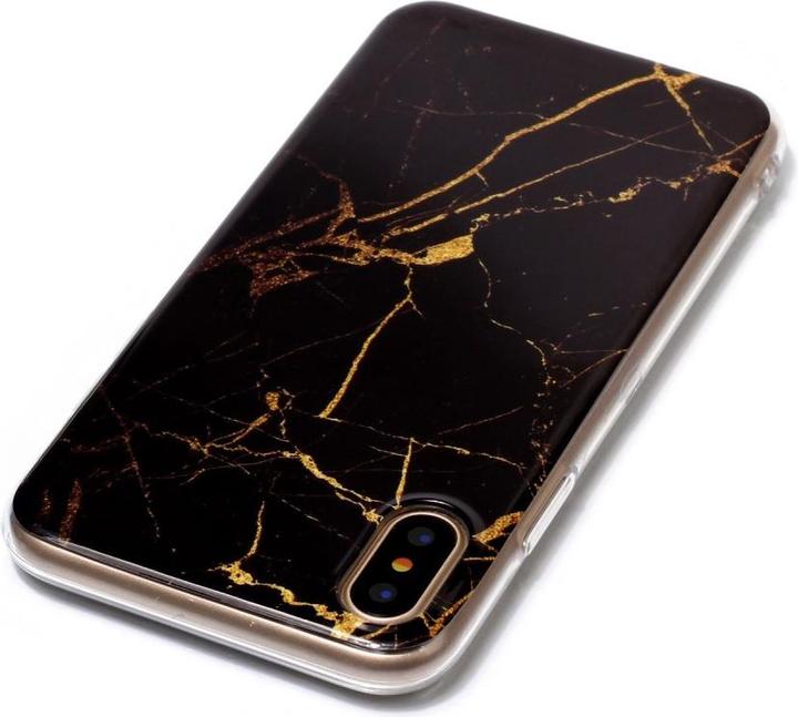 Produktbild Cover-Discount Silikon Gummi Case Marble (Apple iPhone XS, Apple iPhone X)