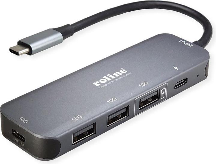 Produktbild Roline USB-hubs / -switches (USB-C, 5 Ports)