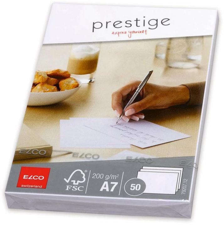 Image du produit Elco Cartes à écrire Prestige (50 pcs)