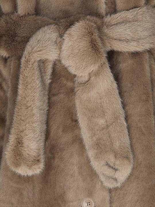 Actual product image Meotine Coat in fur look (M/L)