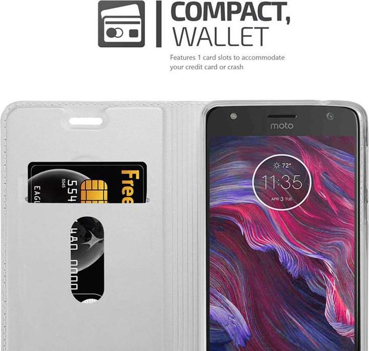 Immagine prodotto Cadorabo Copertina in stile libro di classe (Motorola Moto X4)