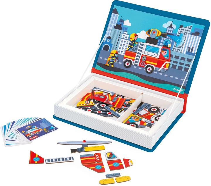 Produktbild Janod Magnetbuch Feuerwer (Deutsch)