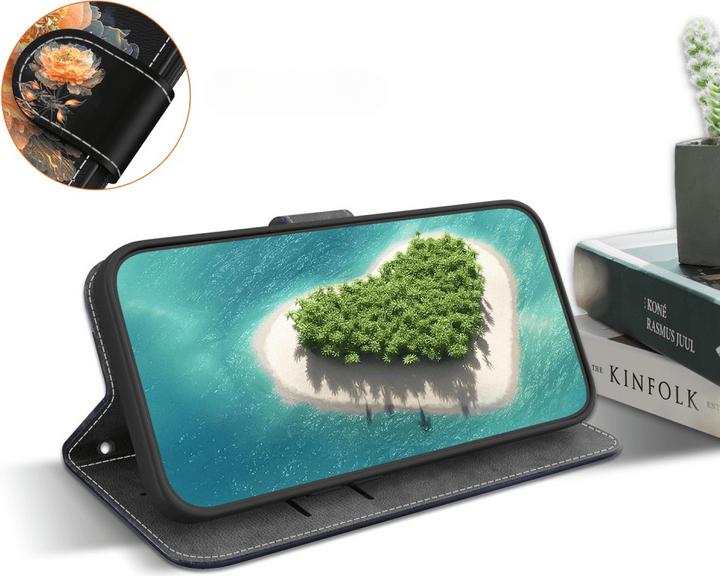Immagine prodotto Cover-Discount Galaxy S25 Ultra - Tasche Hülle mit Blüten Motiv (Samsung Galaxy S25 Ultra)