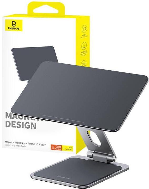 Produktbild Baseus MagStable magnetischer faltbarer Ständer für Tablets 10,9–11 Zoll – Grau