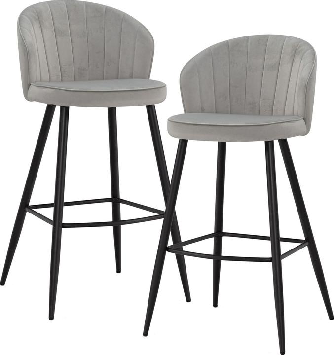 Produktbild FineBuy 2er Set Barhocker