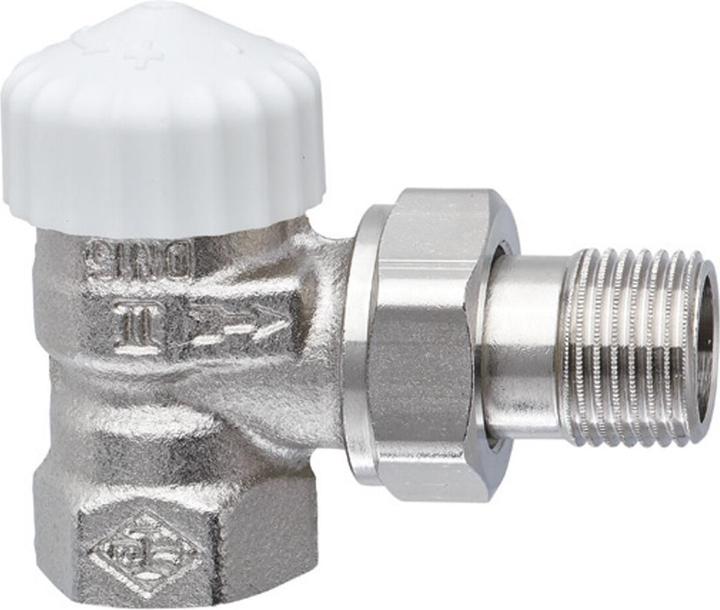 Produktbild Heimeier Thermostat-Unterteil V-exact II Eck 1/2" 3711-02.000 voreinstellbar