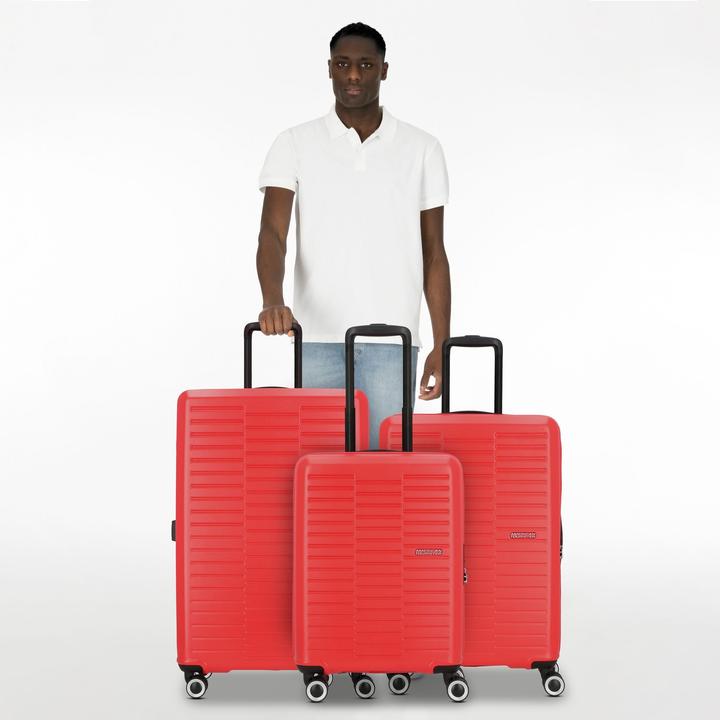 Actual product image American Tourister Sunset Hills 4 Rollen Kofferset 3-teilig (203 l, XL (from 140l))