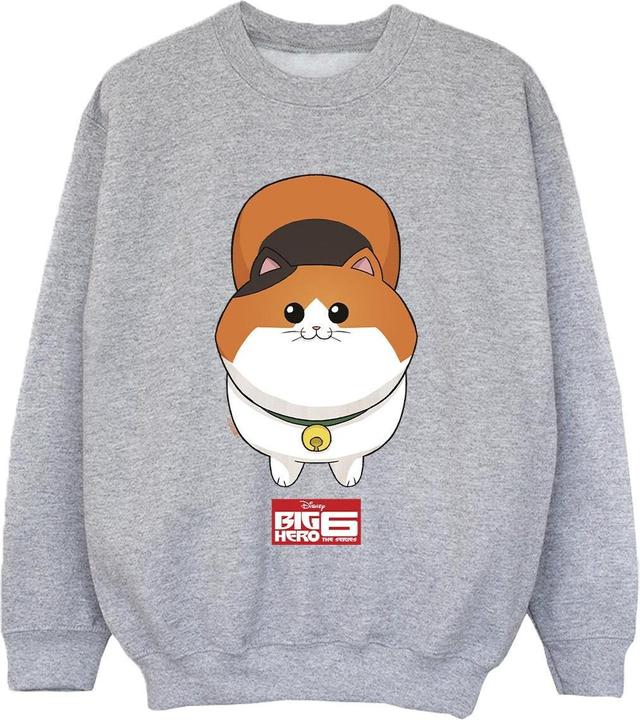 Disney Big Hero 6 Baymax Kitten Face Sweatshirt Jungen