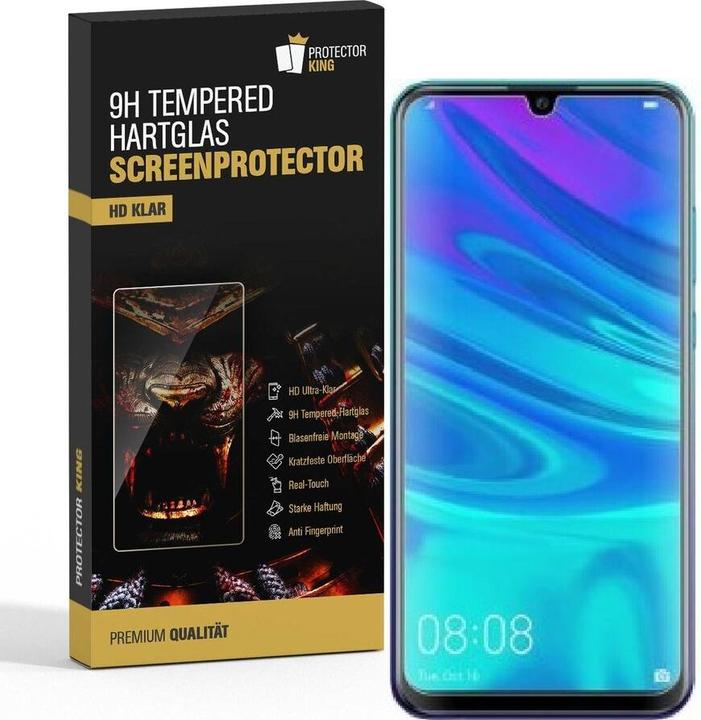 Produktbild Protectorking 1x echtes Tempered 9H Panzerhartglas 3D KLAR (1 Stück, Huawei P Smart (2020))