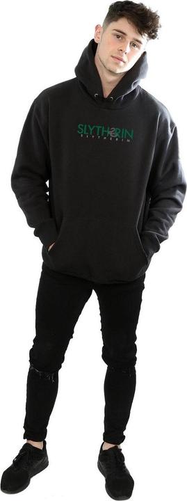 Produktbild Slytherin Text Kapuzenpullover (S)