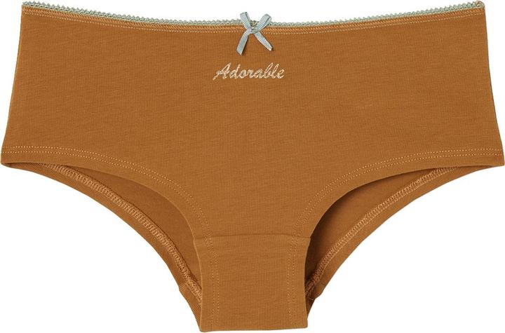 Immagine prodotto Vertbaudet 7er-Pack Mädchen Shortys ADORABLE, Bio-Baumwolle (92, Confezione da 7)