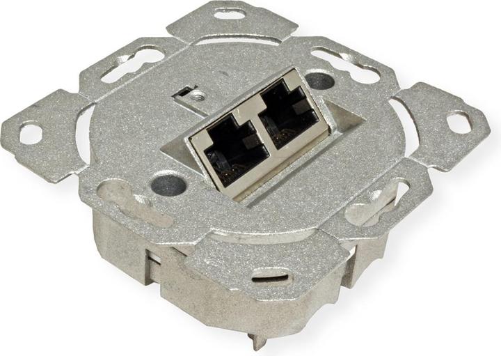 Immagine prodotto Roline Presa Cat.6A, 2x STP, montaggio a filo, bianco (U/UTP, CAT6a, 7 m)