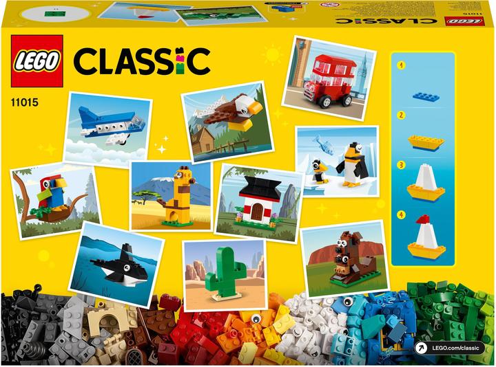 Actual product image LEGO Classic 11015 Around the world (11015, LEGO Classic)