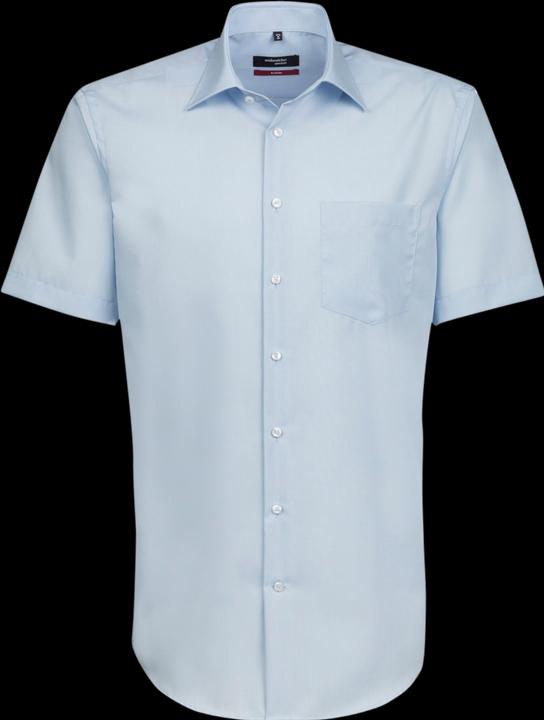 Seidensticker Hemd Modern Fit Kent kurzarm bügelfrei lt blue (3XL)