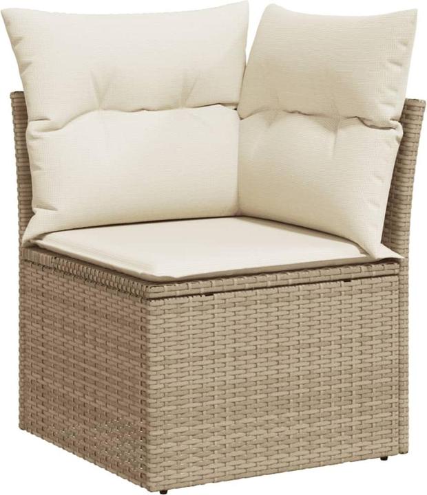 Produktbild VidaXL Gartenmöbel Sofa Garnitur Gartengarnitur Garten Sitzgruppe 11-tlg. Beige