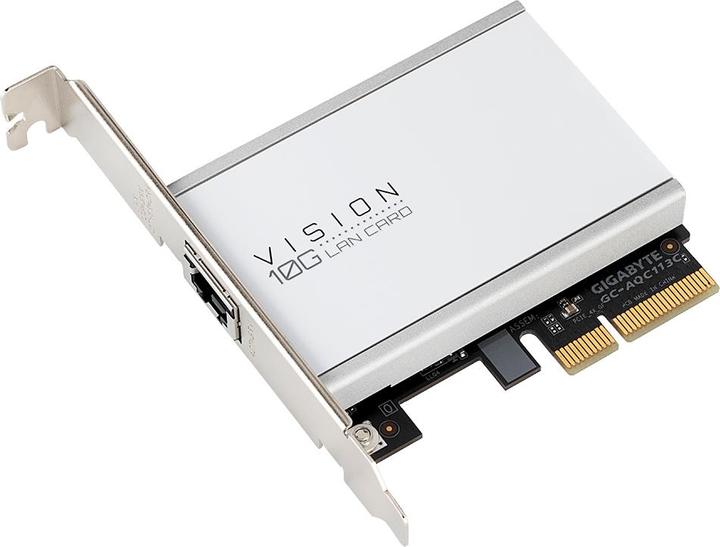 Actual product image Gigabyte Vision 10G LAN Card Single 10GbE Lan RJ45 (PCI Express 3.0 x4)
