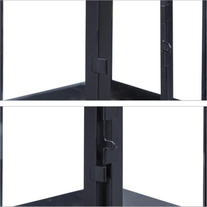 Actual product image Relaxdays 3x lantern (18 x 18.5 x 67 cm, 1 x)