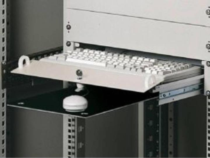 Produktbild Rittal Netzwerkschrank Schublade Tastatur 2 HE