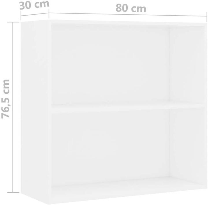 Produktbild VidaXL Bücherregal (80 x 30 x 76.5 cm)
