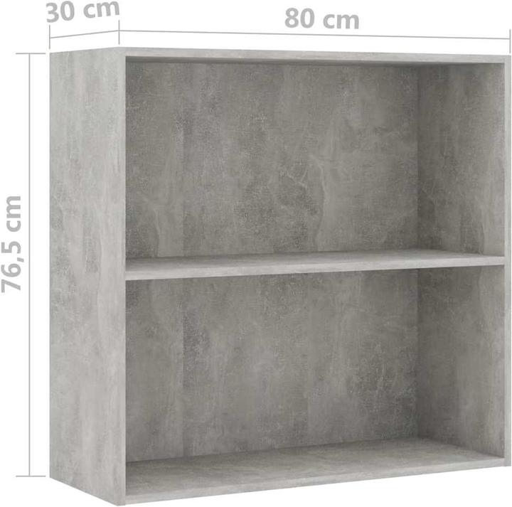 Actual product image VidaXL Rotating Bookshelf with 12 Slots (80 x 30 x 76.5 cm)