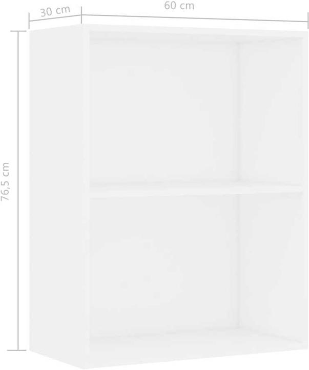 Actual product image VidaXL Rotating Bookshelf with 12 Slots (60 x 30 x 76.5 cm)