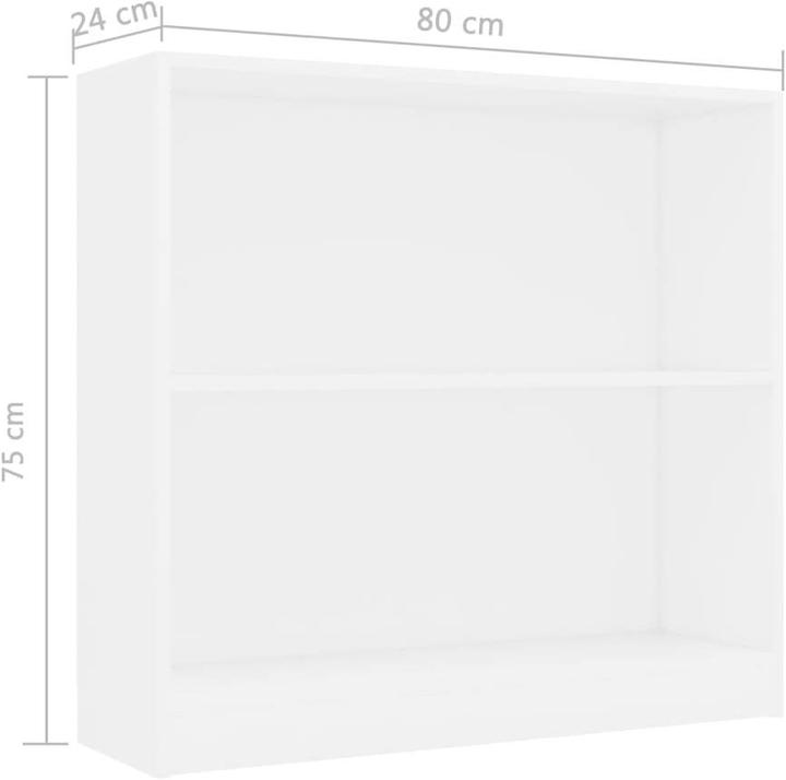 Image du produit VidaXL Bibliothèque (80 x 24 x 75 cm)