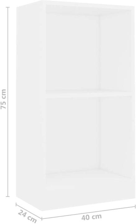 Produktbild VidaXL Bücherregal (40 x 24 x 75 cm)
