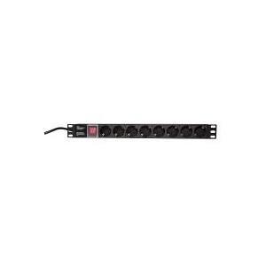 Productafbeelding LogiLink Stopcontact (8 x, CEE 7/7, 2 m)
