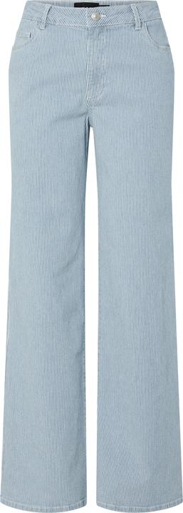 Actual product image Pieces PCBILLO MW GESTREIFTE Wide Fit Jeans (L)