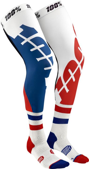 100% Chaussette REV MX pour genouillère (L/XL)