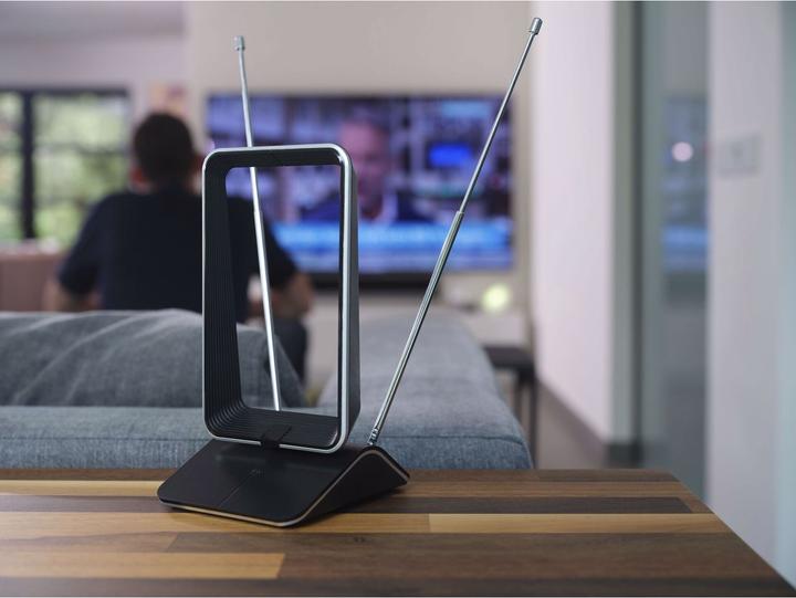Actual product image One for All DVB-T autom. gain control antenna (Monopole antenna, DVB-T / -T2)