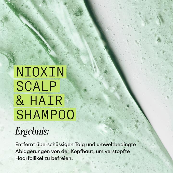 Actual product image Nioxin Scalp + Hair System 2 Shampoo (1000 ml, Liquid shampoo)