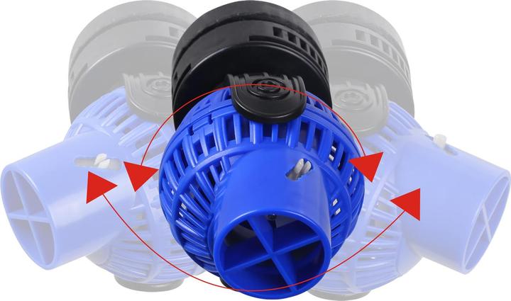 Produktbild SunSun JVP-230 Strömungspumpe Wavemaker 6000l/h 8W Aquarium Umwälzpumpe Magnet