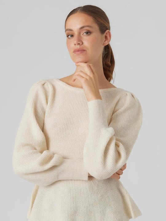 Produktbild Vero Moda VMFLAVOUR LS PEPLUM PULLOVER GA EXC Strickpullover (XL)