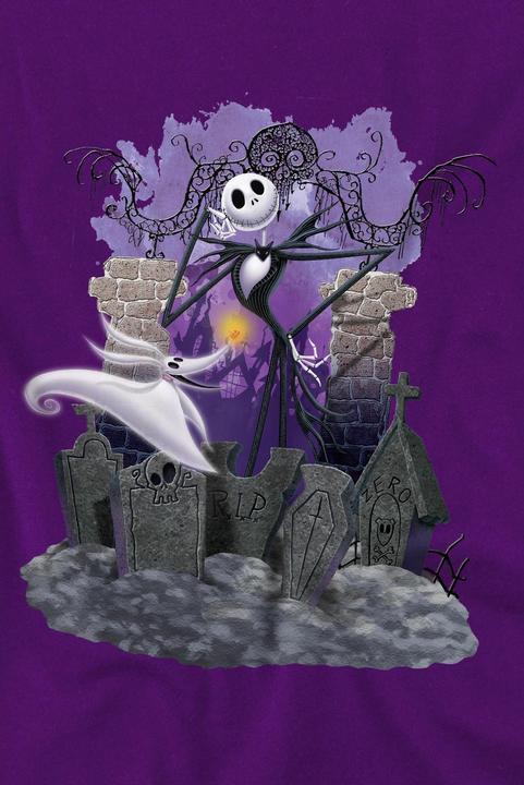Immagine prodotto The Nightmare Before Christmas Maglietta Jack Skellington Tomba Bambini (152, 158)