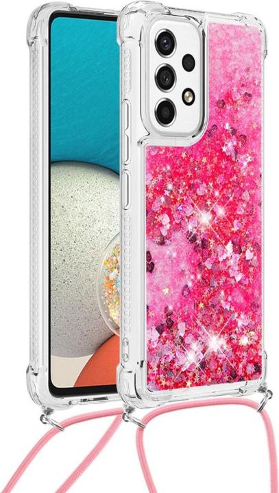 Produktbild Cover-Discount Galaxy A53 5G - Hülle mit Umhängeband rosa