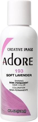 Actual product image Adore Shining Semi Permanent Hair Colour 193 Soft Lavender (193 Soft Lavender)