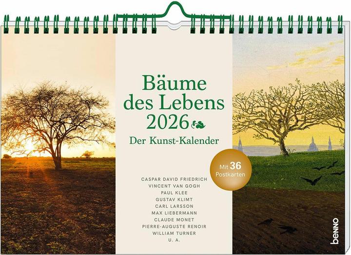 Actual product image Bäume des Lebens 2026 (Hardcover, German)
