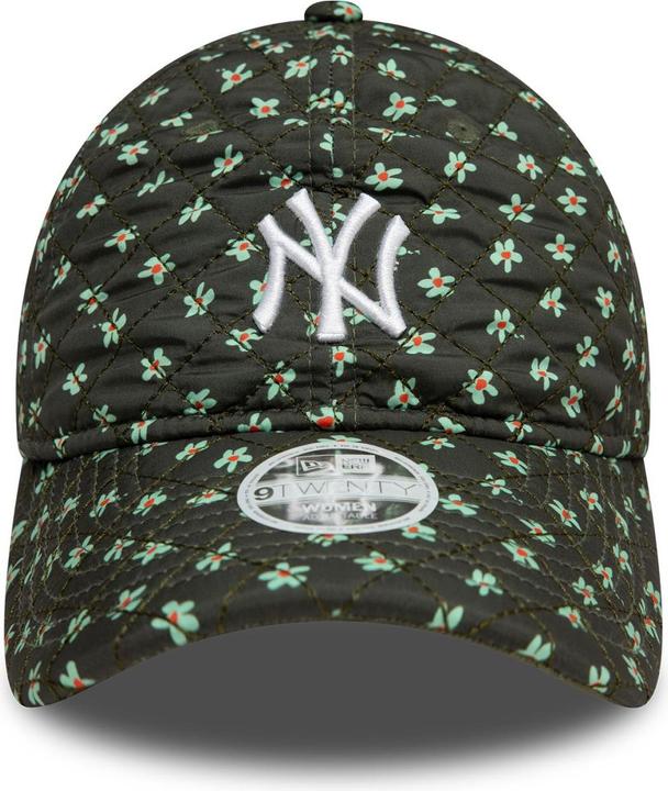 Actual product image New Era 9Twenty Damen Cap - FLORAL New York Yankees oliv