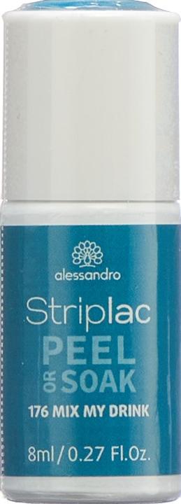 Image du produit Alessandro Striplac Peel or Soak Mix my drink 8 ml (176 Mix My Drink, Vernis semi-permanent)
