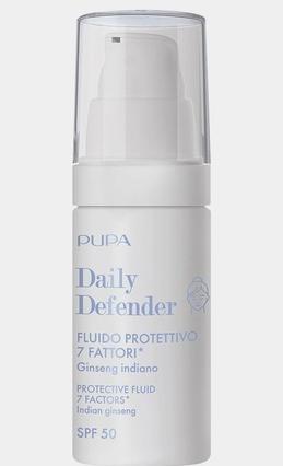 Actual product image Pupa Milano Daily Defender Protective Fluid 7 Factors 002 Coloured 30ml (Suntan cream, SPF 50, 30 ml)