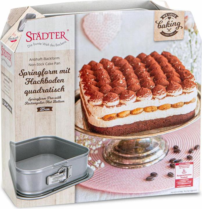 Productafbeelding Städter Springvorm pan vierkant