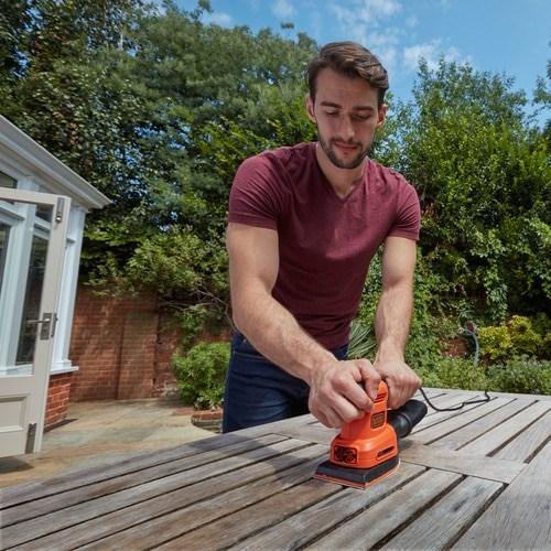 Image du produit Black & Decker Multischleifer 4in1 BEW200 (Ponceuse multi, 200 W)