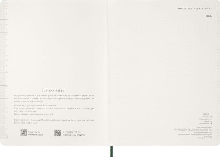 Produktbild Moleskine Essential 26 WOKA V.XXL Grün (Englisch)