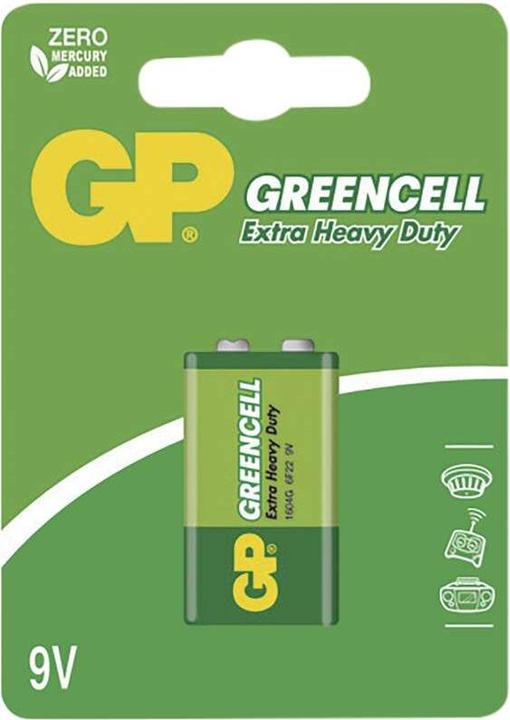 Produktbild GP Batteries ELEM.POWER GP 6F22 BP1 GREENCELL (9679) (1 Stk., 9V Block)