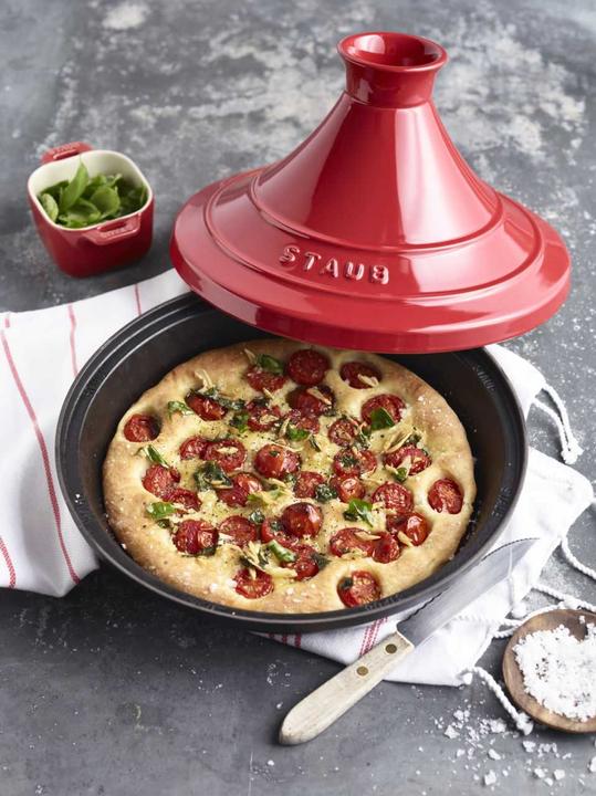Image du produit Staub Tajine (28 cm, Pot à tajine, Fonte)
